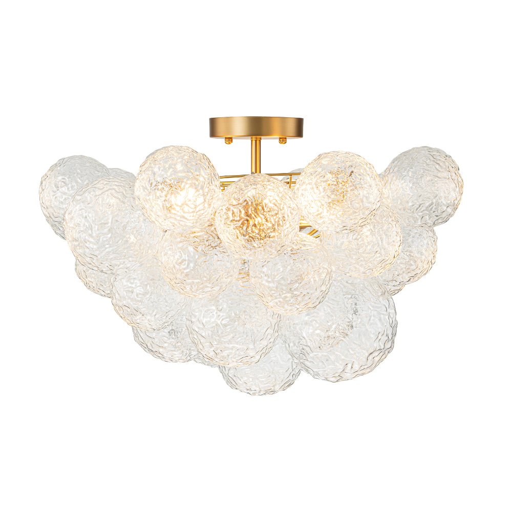 lightfixturesusa-cluster-rippled-textured-glass-bubble-semi-flush-chandelier-chandelier-brass-891206