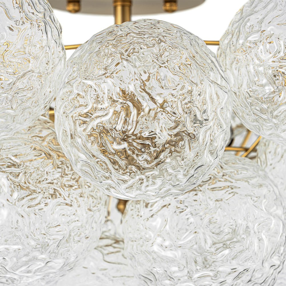 lightfixturesusa-cluster-rippled-textured-glass-bubble-semi-flush-chandelier-chandelier-brass-909790