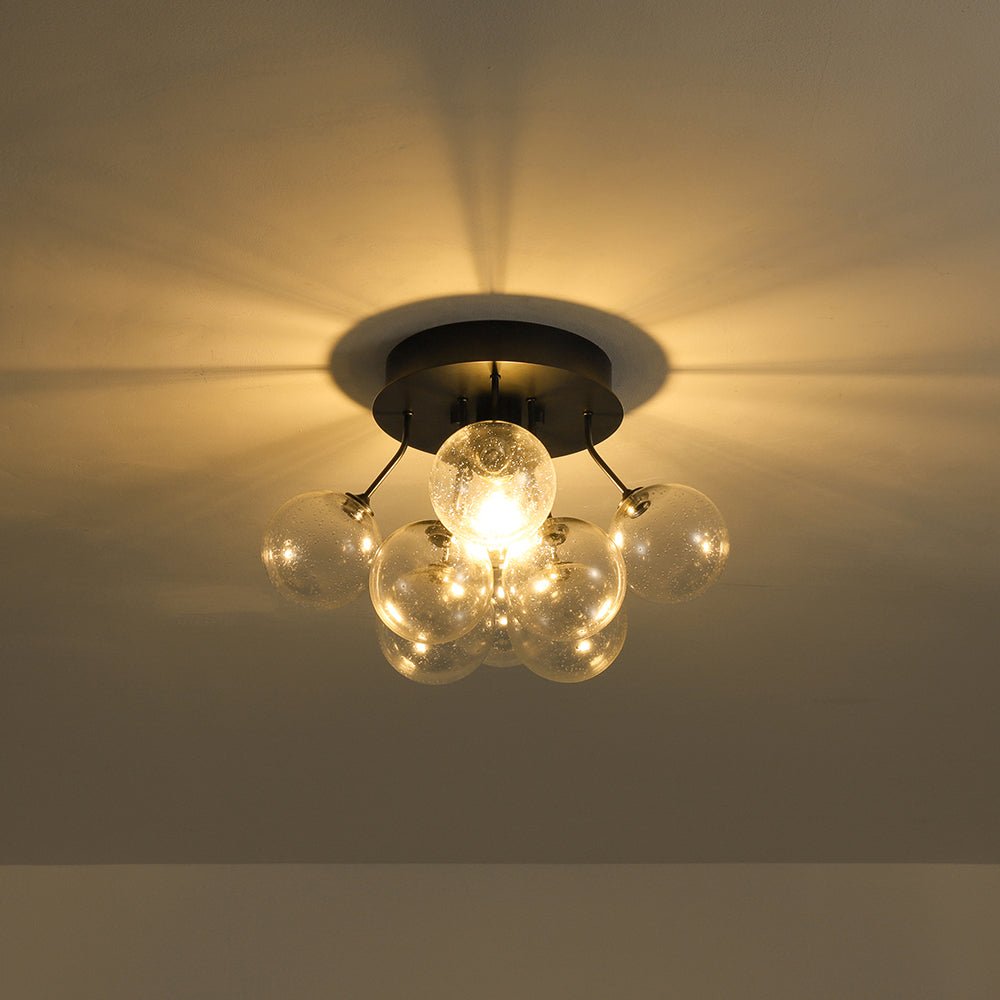 lightfixturesusa-cluster-seeded-glass-globe-bubble-round-semi-flush-mount-ceiling-light-black-8080240