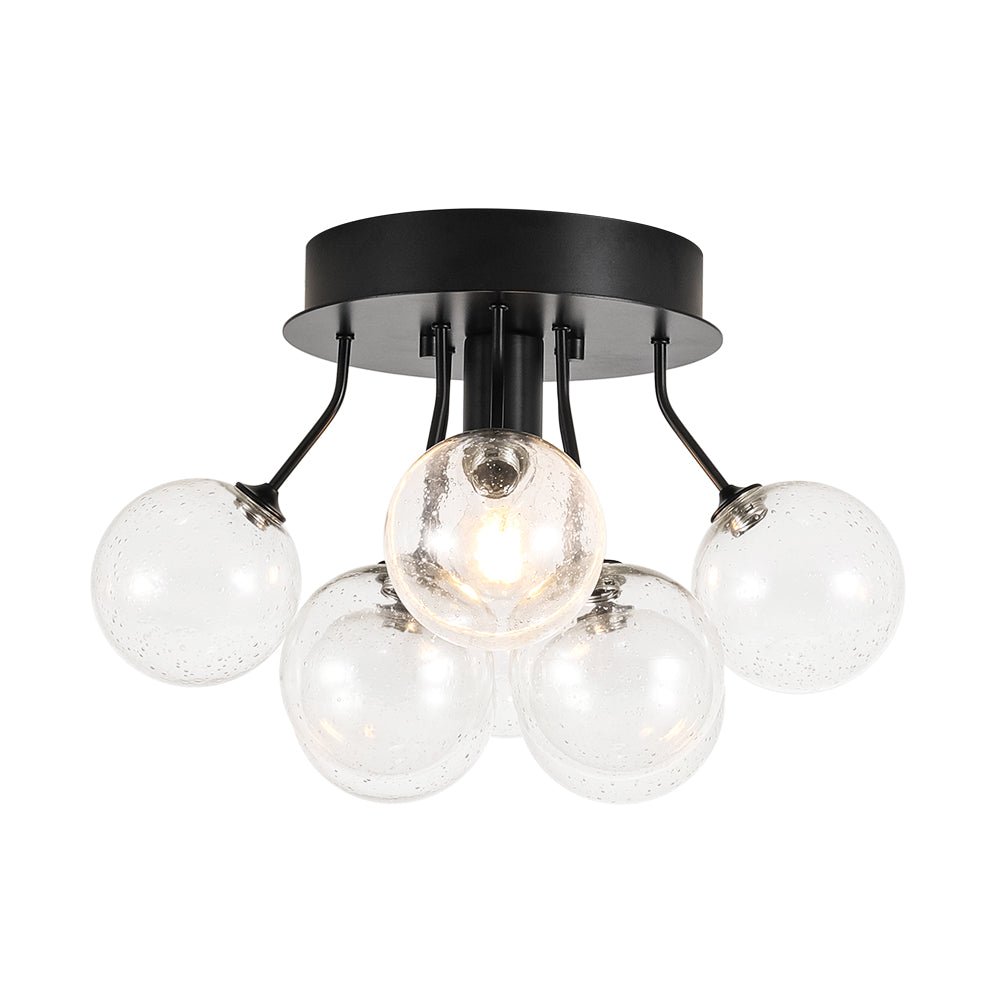 lightfixturesusa-cluster-seeded-glass-globe-bubble-round-semi-flush-mount-ceiling-light-black-9163494
