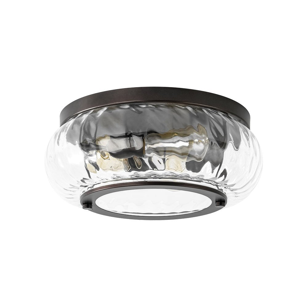lightfixturesusa-contemporary-clear-striped-glass-round-flush-mount-light-ceiling-light-oil-rubbed-bronze-129225