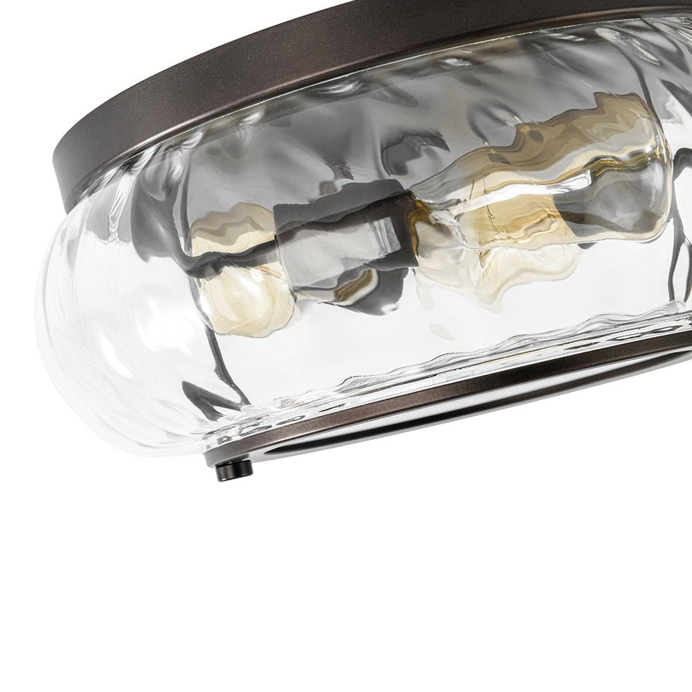lightfixturesusa-contemporary-clear-striped-glass-round-flush-mount-light-ceiling-light-oil-rubbed-bronze-270329