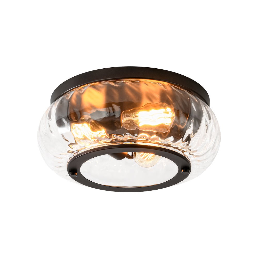 lightfixturesusa-contemporary-clear-striped-glass-round-flush-mount-light-ceiling-light-oil-rubbed-bronze-680204
