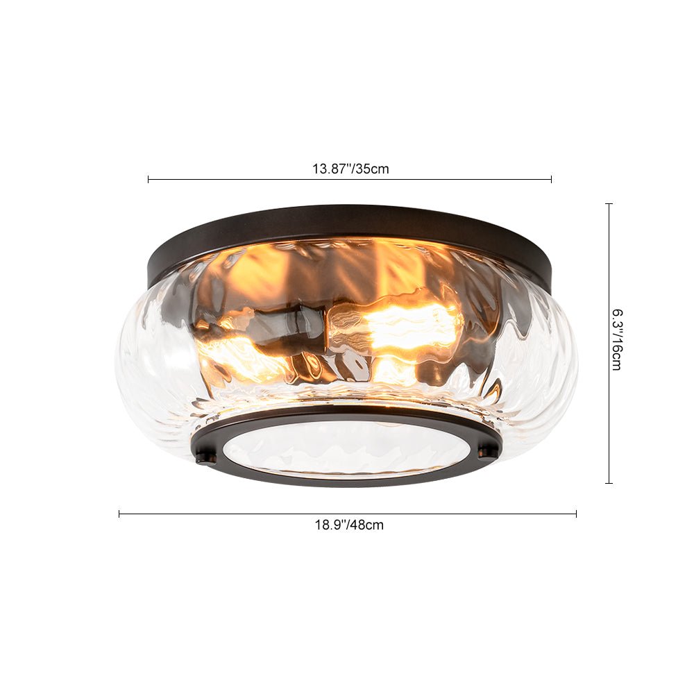 lightfixturesusa-contemporary-clear-striped-glass-round-flush-mount-light-ceiling-light-oil-rubbed-bronze-702897