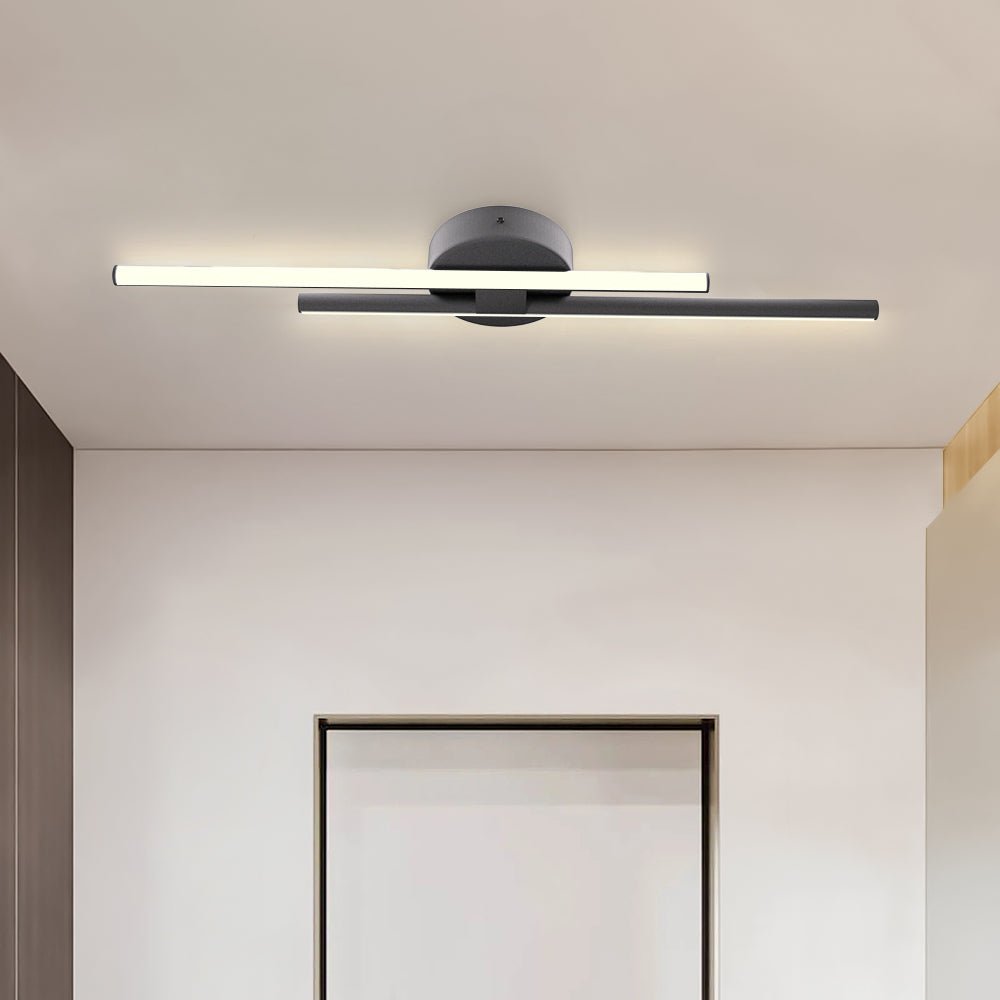 lightfixturesusa-contemporary-dimmable-linear-led-semi-flush-mount-light-ceiling-light-black-236-in-258903 LightFixturesUSA-Contemporary Dimmable Linear LED Semi Flush Mount Light-Ceiling Light-Black-23.6 in