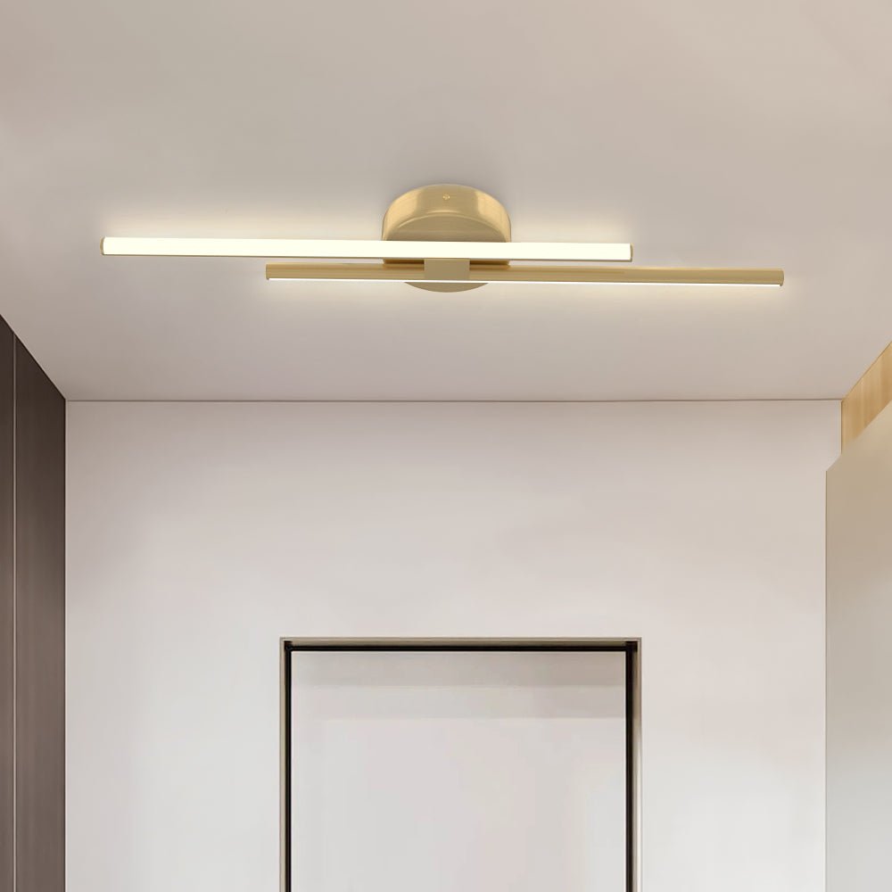 lightfixturesusa-contemporary-dimmable-linear-led-semi-flush-mount-light-ceiling-light-brass-236-in-794267 LightFixturesUSA-Contemporary Dimmable Linear LED Semi Flush Mount Light-Ceiling Light-Brass-23.6 in