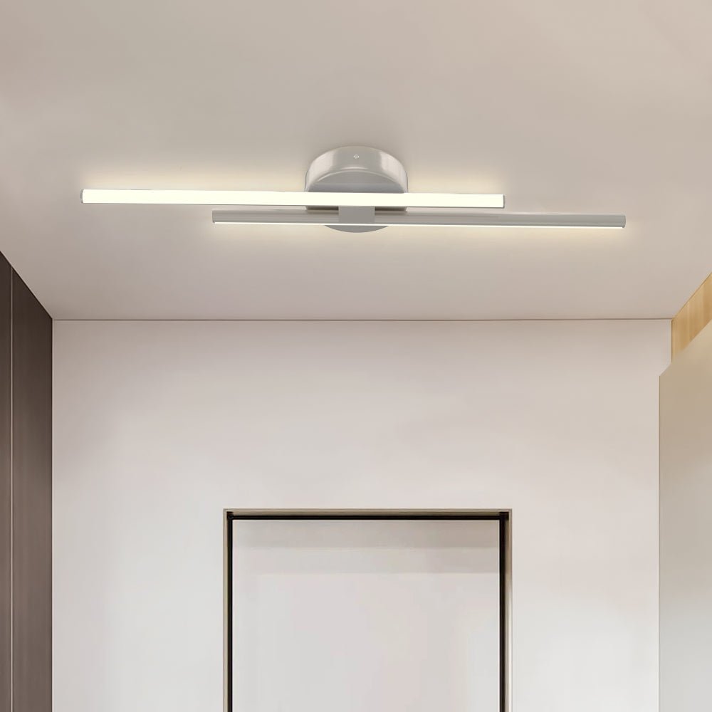 lightfixturesusa-contemporary-dimmable-linear-led-semi-flush-mount-light-ceiling-light-nickel-236-in-885087 LightFixturesUSA-Contemporary Dimmable Linear LED Semi Flush Mount Light-Ceiling Light-Nickel-23.6 in