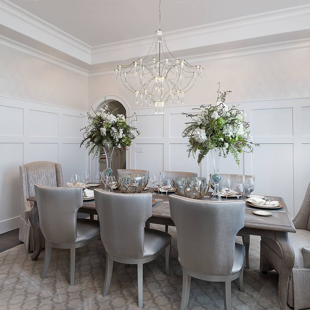lightfixturesusa-contemporary-glam-starry-geometric-led-crystal-chandelier-chandelier-chrome-602740 LightFixturesUSA - Contemporary Glam Starry Geometric LED Crystal Chandelier - Chandelier - Chrome -