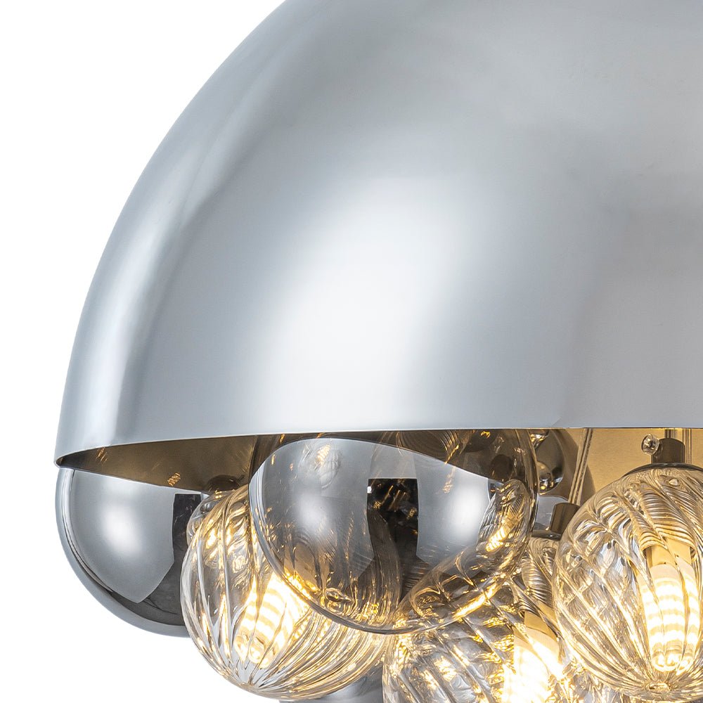 lightfixturesusa-designer-cluster-glass-globe-metal-dome-pendant-light-chandelier-chrome-909414