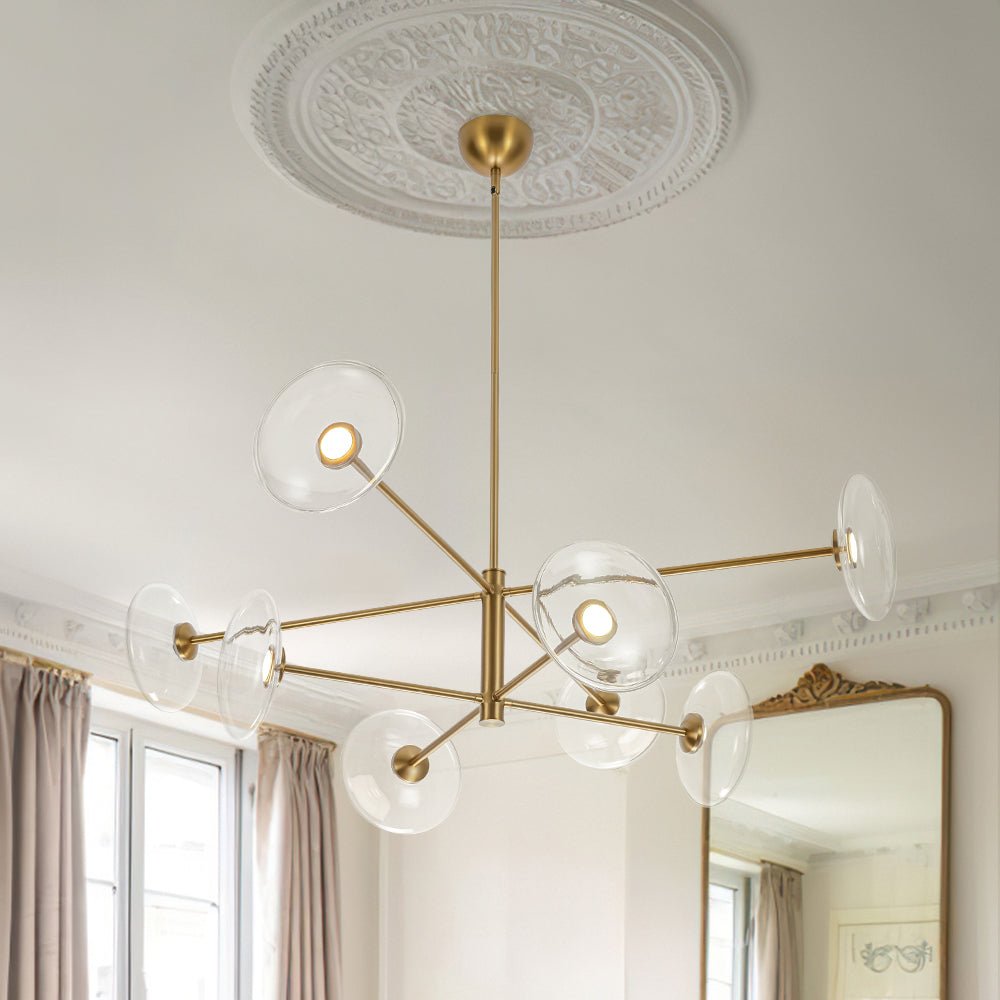 lightfixturesusa-designer-dimmable-led-8-light-glass-tiered-sputnik-chandelier-chandelier-brass-pre-order-132778 LightFixturesUSA - Designer Dimmable LED 8 - light Glass Tiered Sputnik Chandelier - Chandelier - Brass (Pre - Order) -
