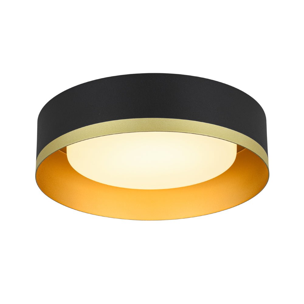 lightfixturesusa-dimmable-led-black-gold-iron-milky-glass-drum-flush-mount-ceiling-light-138-in-3993295