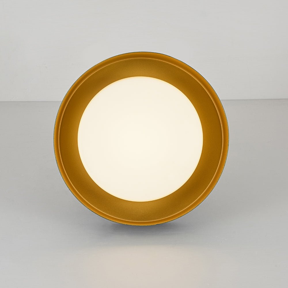 lightfixturesusa-dimmable-led-black-gold-iron-milky-glass-drum-flush-mount-ceiling-light-138-in-4689624