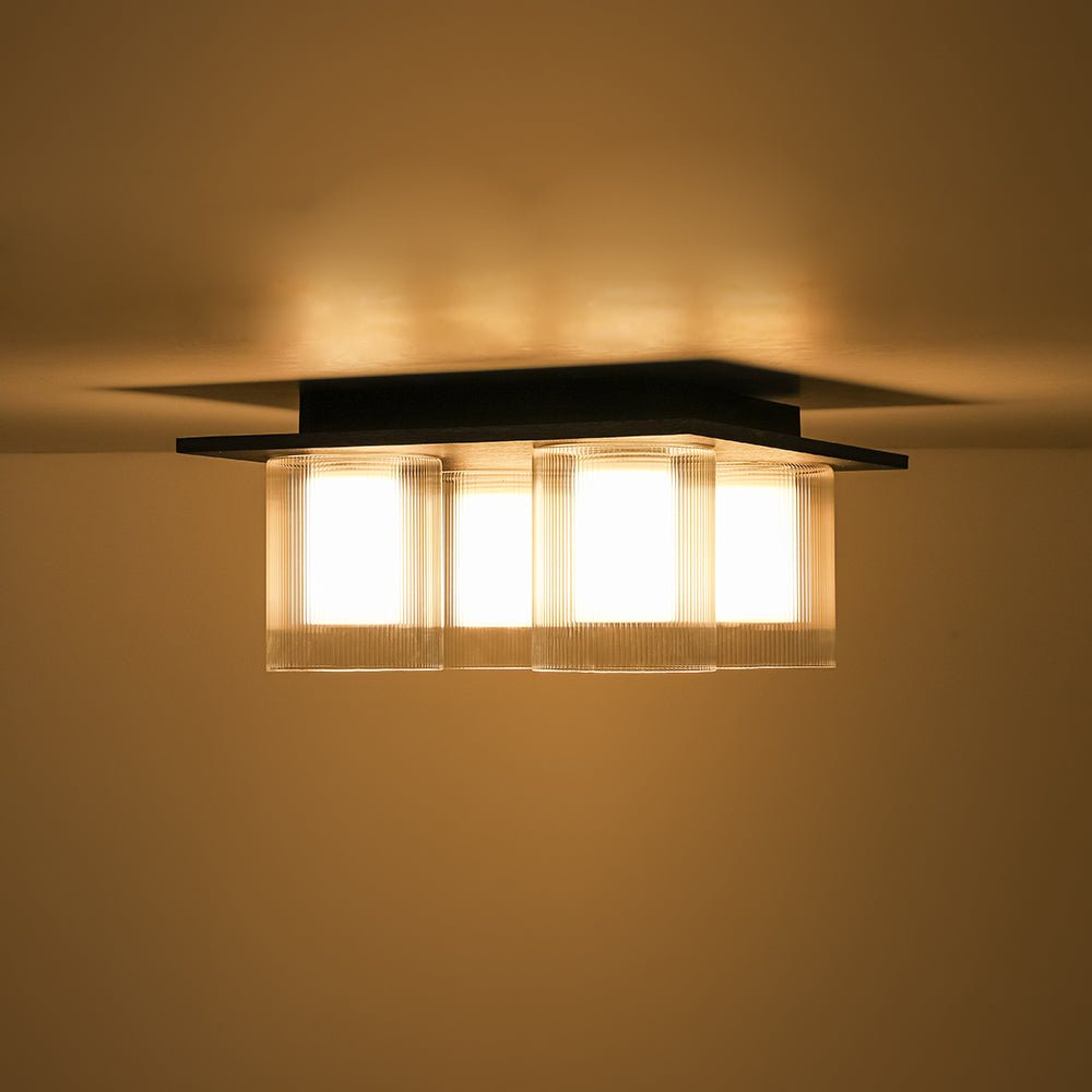 lightfixturesusa-dimmable-led-ribbed-glass-4-light-square-semi-flush-mount-ceiling-light-138-in-449318