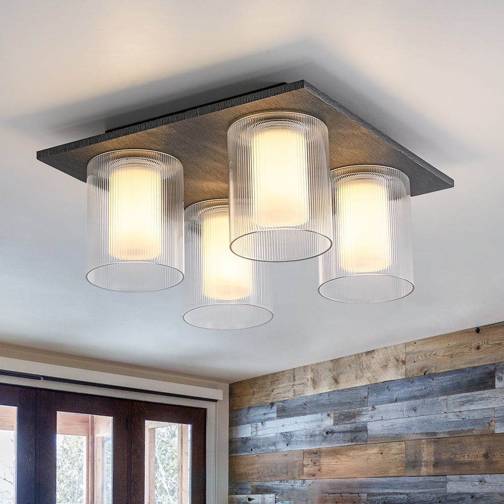 lightfixturesusa-dimmable-led-ribbed-glass-4-light-square-semi-flush-mount-ceiling-light-138-in-719606