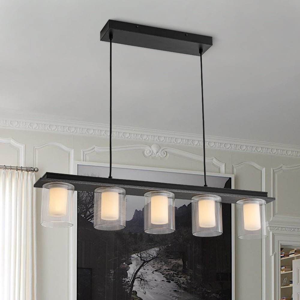 lightfixturesusa-dimmable-led-ribbed-glass-shade-kitchen-island-chandelier-chandelier-35-in-926434