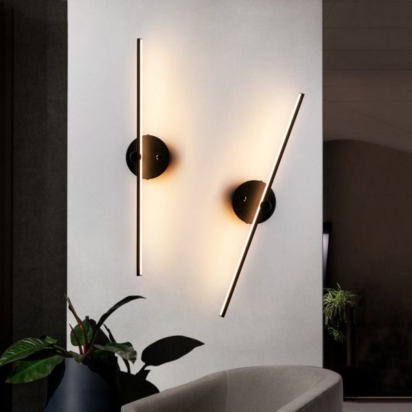 LightFixturesUSA - Dimmable LED Rotatable Linear Strip Vanity Lamp Picture Light - Wall Sconce - 2 Packs -