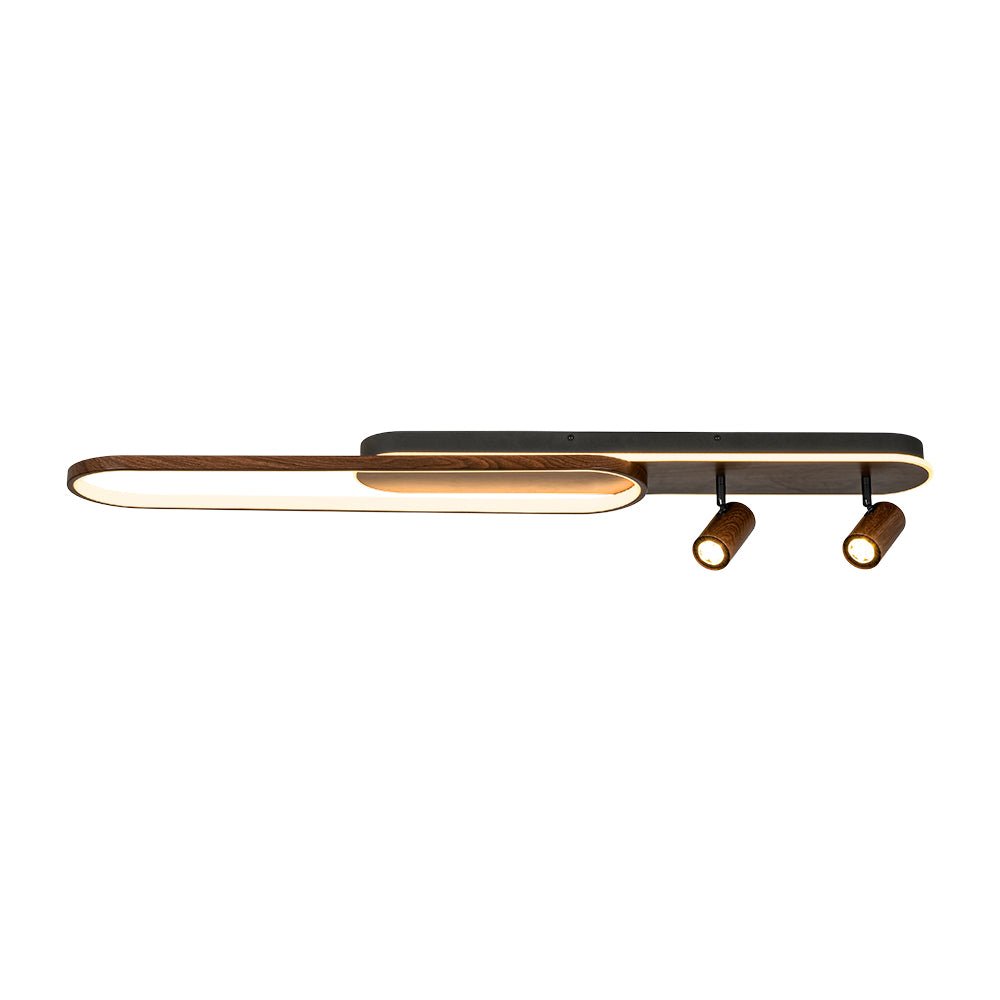 lightfixturesusa-dimmable-led-wood-linear-oval-semi-flush-adjustable-spotlight-ceiling-light-oak-1-spotlight-9143182