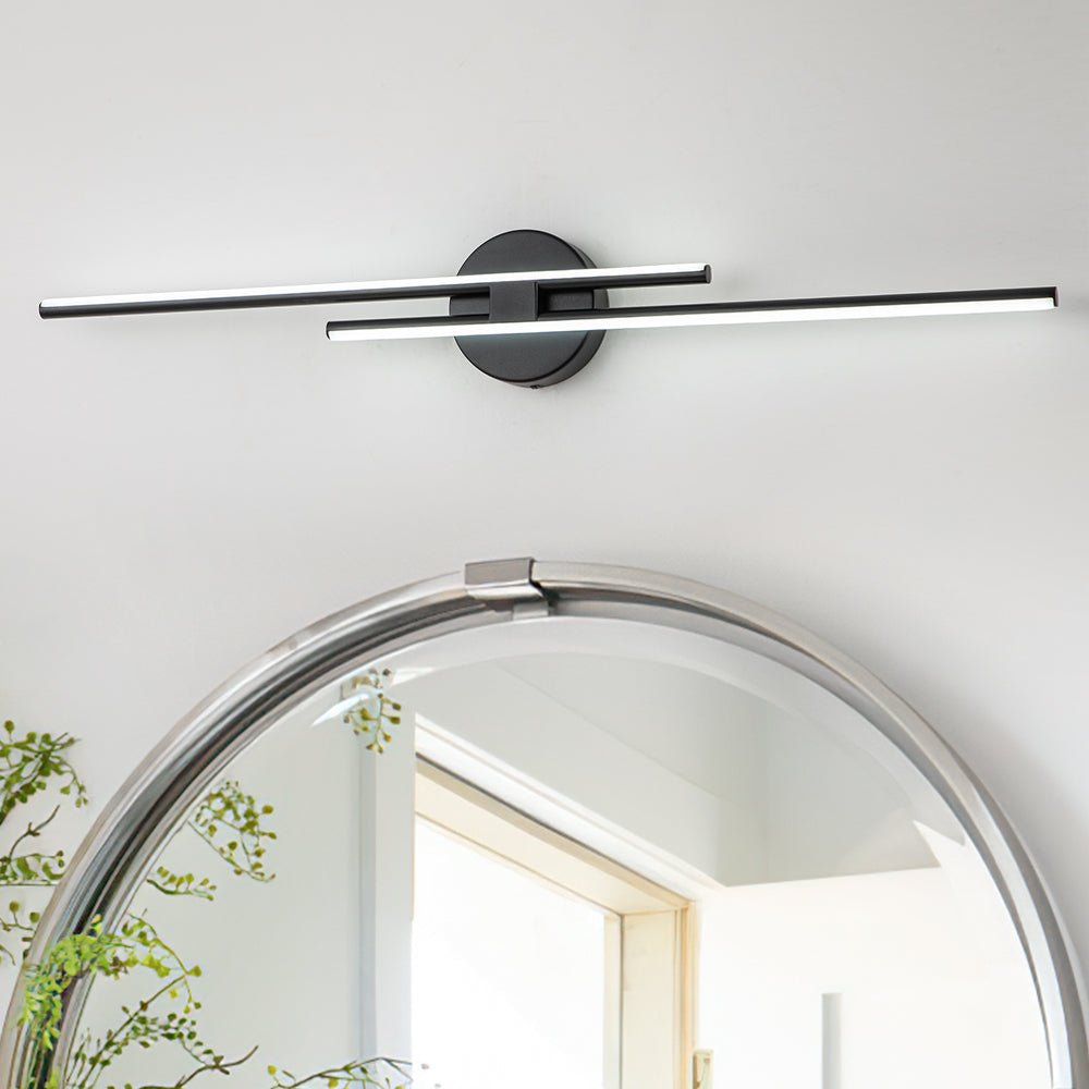 lightfixturesusa-dimmable-modern-2-light-linear-led-wall-sconce-vanity-light-wall-sconce-black-236-in-641351 LightFixturesUSA-Dimmable Modern 2-Light Linear LED Wall Sconce Vanity Light-Wall Sconce-Black-23.6 in