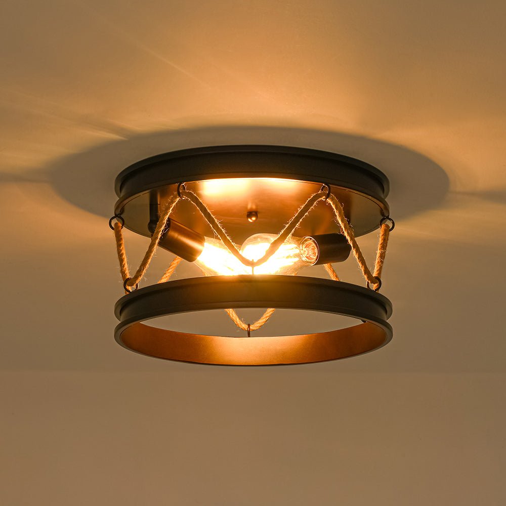 lightfixturesusa-farmhouse-2-light-hemp-rope-iron-drum-cage-flush-mount-ceiling-light-14-in-1580639
