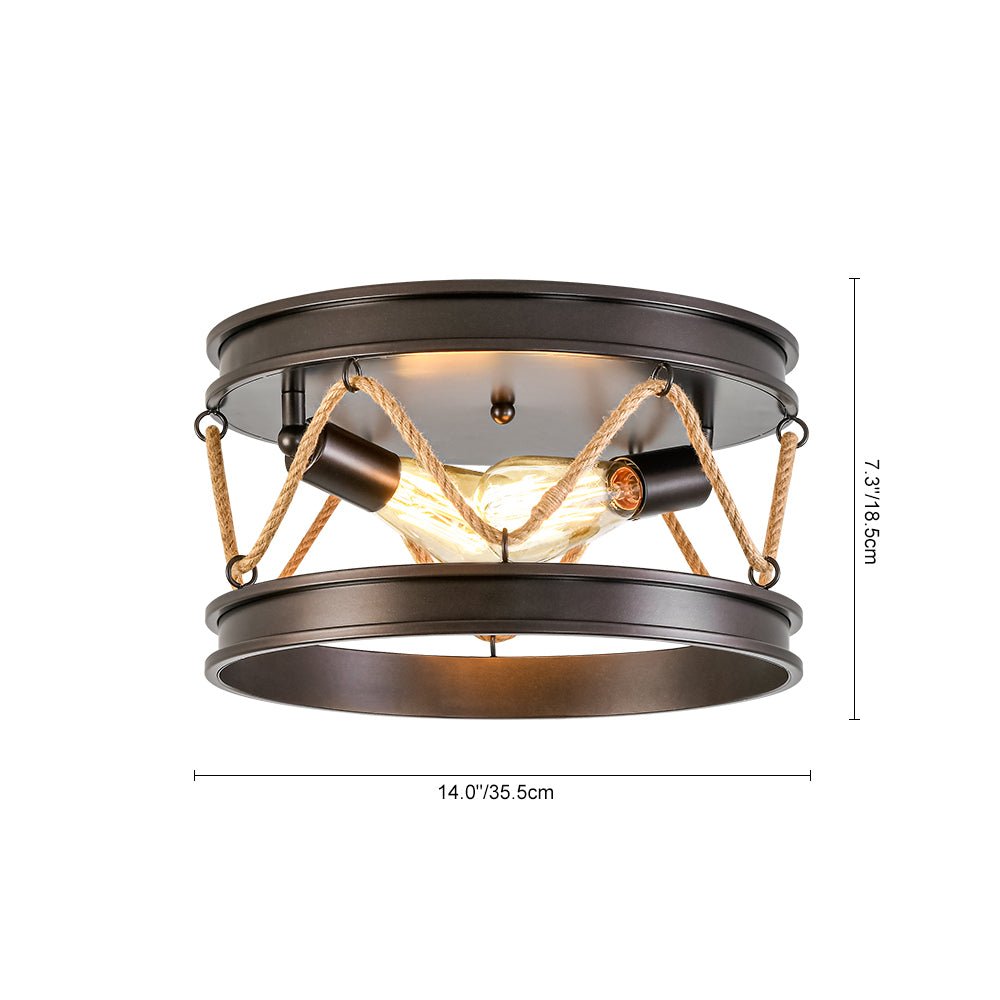 lightfixturesusa-farmhouse-2-light-hemp-rope-iron-drum-cage-flush-mount-ceiling-light-14-in-6272586