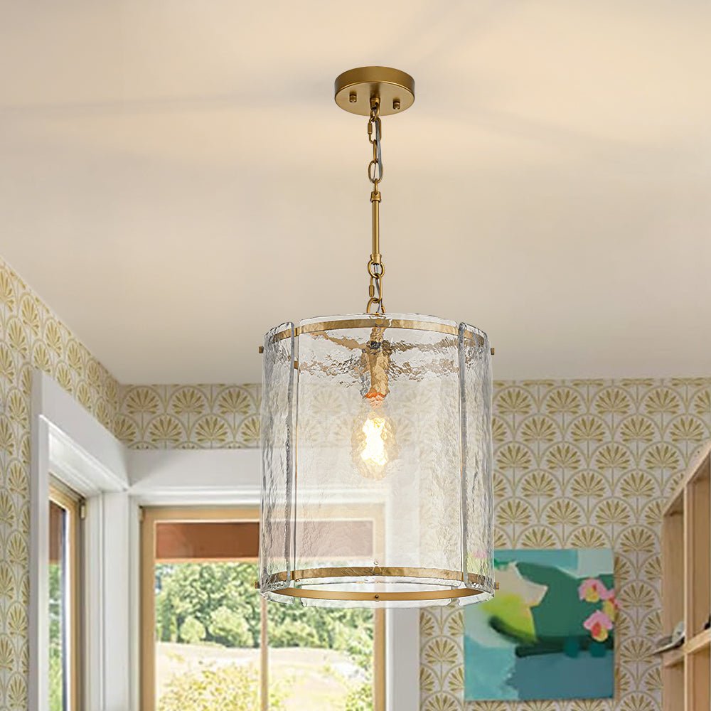 lightfixturesusa-farmhouse-clear-textured-glass-cylinder-cage-pendant-pendant-light-brass-4768539
