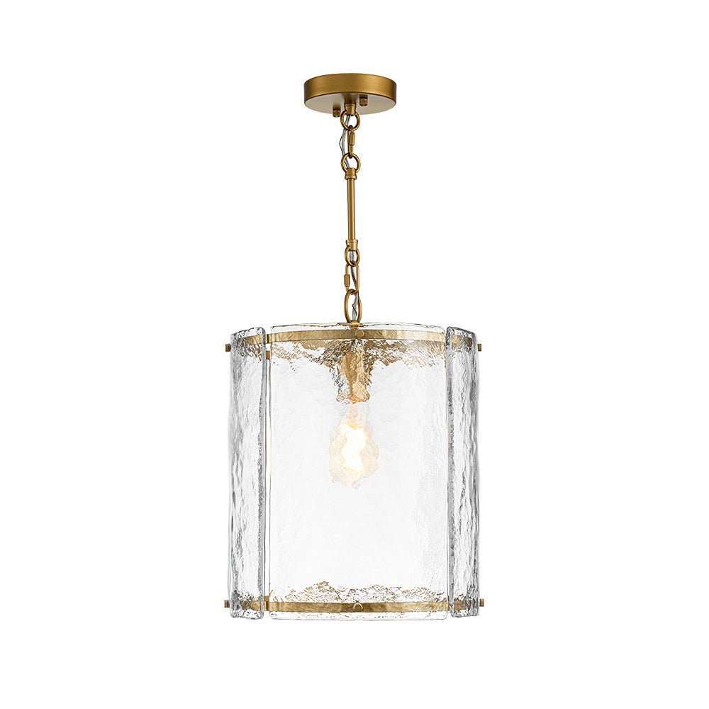 lightfixturesusa-farmhouse-clear-textured-glass-cylinder-cage-pendant-pendant-light-brass-656138
