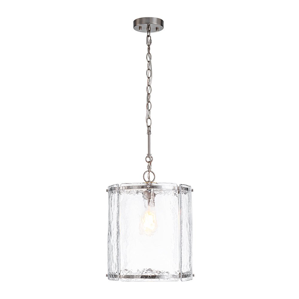 lightfixturesusa-farmhouse-clear-textured-glass-cylinder-cage-pendant-pendant-light-brass-705213