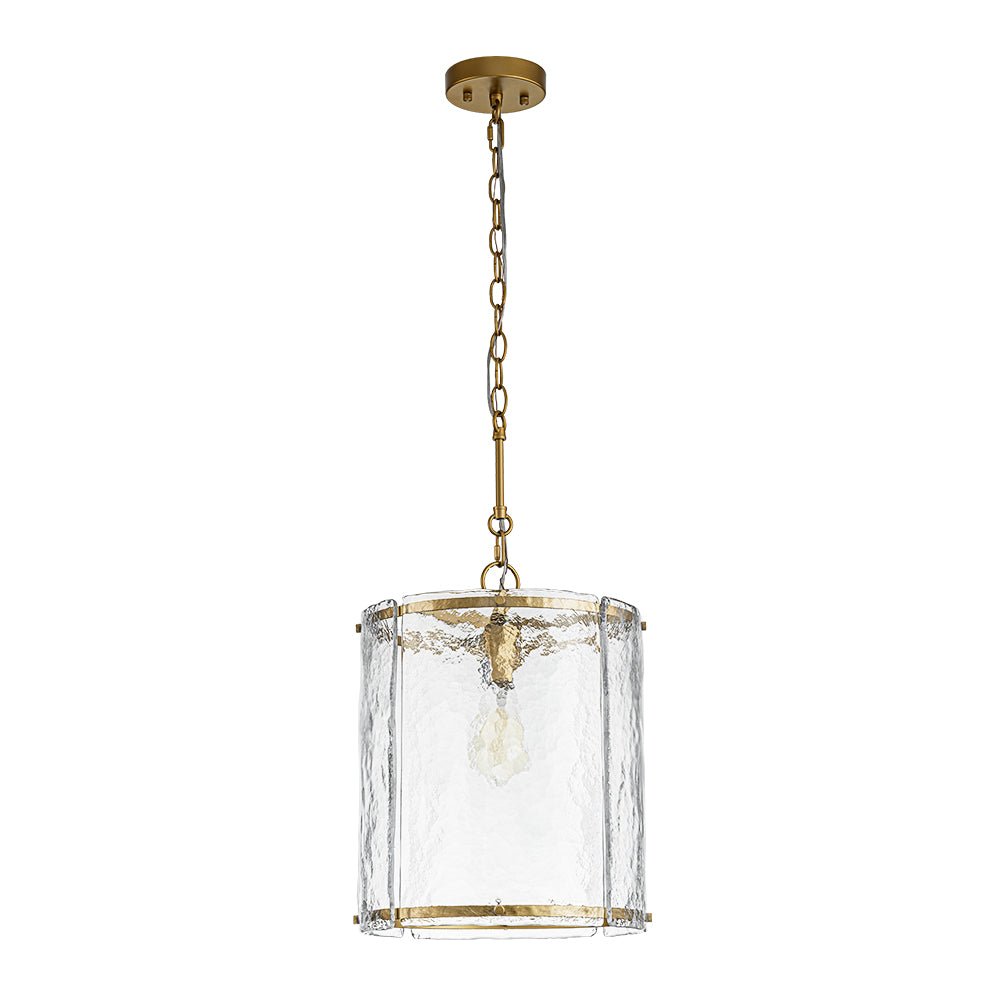 lightfixturesusa-farmhouse-clear-textured-glass-cylinder-cage-pendant-pendant-light-brass-853490
