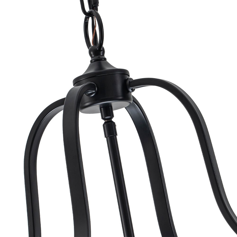 lightfixturesusa-farmhouse-wide-clear-glass-cylinder-cage-pendant-chandelier-black-925932