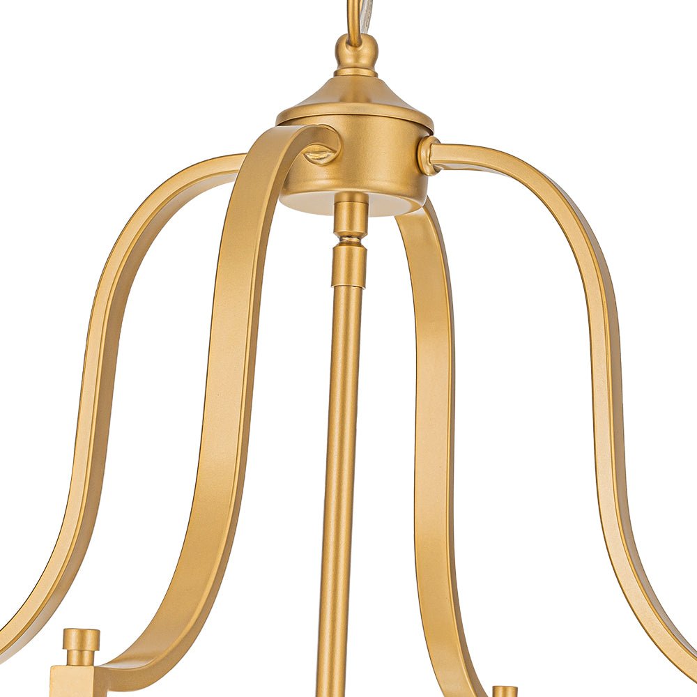 lightfixturesusa-farmhouse-wide-clear-glass-cylinder-cage-pendant-chandelier-brass-143573