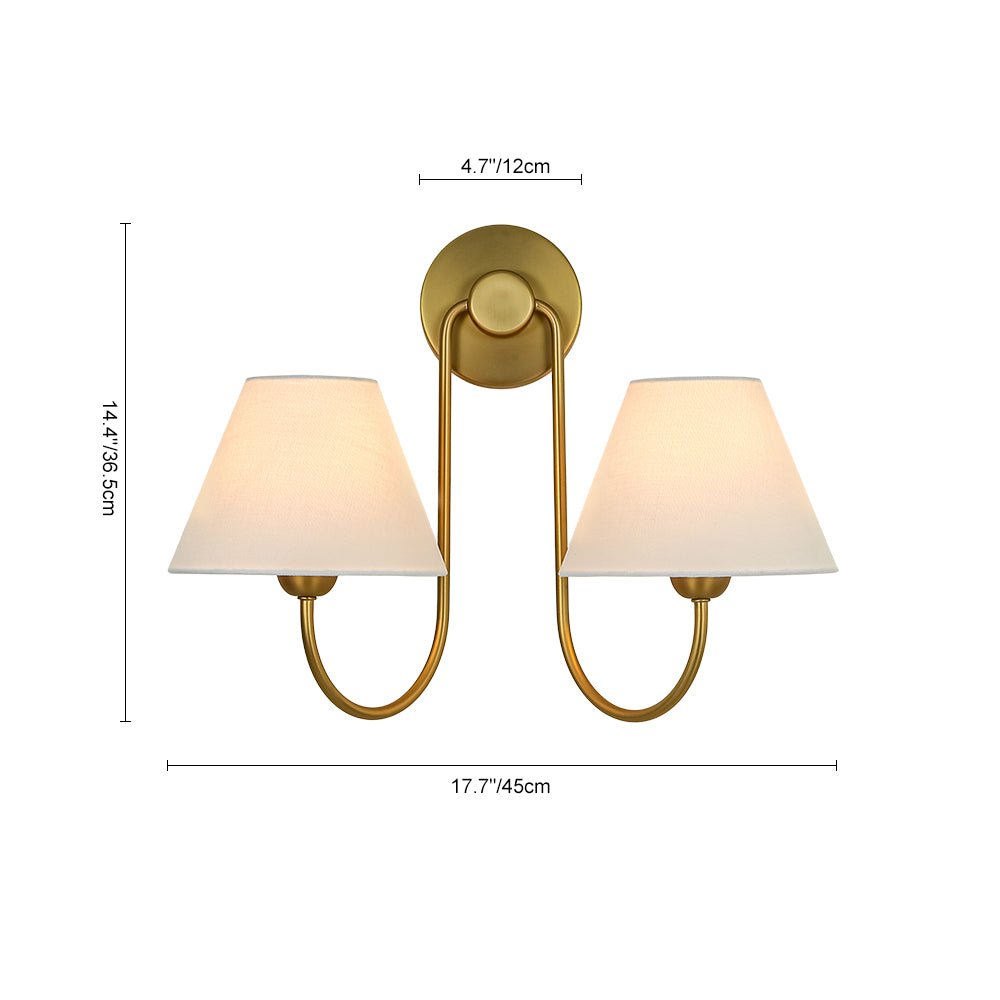 lightfixturesusa-french-2-light-white-linen-conical-vanity-wall-lamp-wall-sconce-brass-1232012