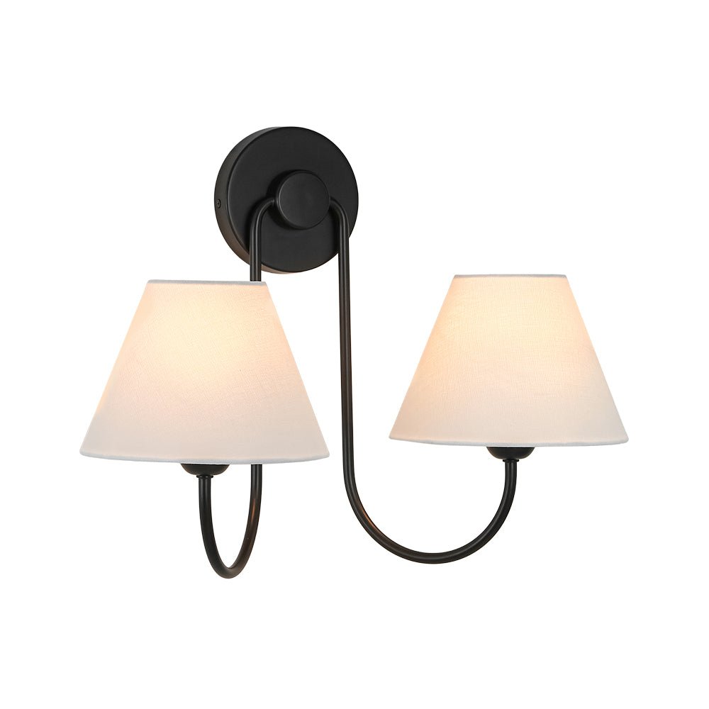 lightfixturesusa-french-2-light-white-linen-conical-vanity-wall-lamp-wall-sconce-brass-2375725