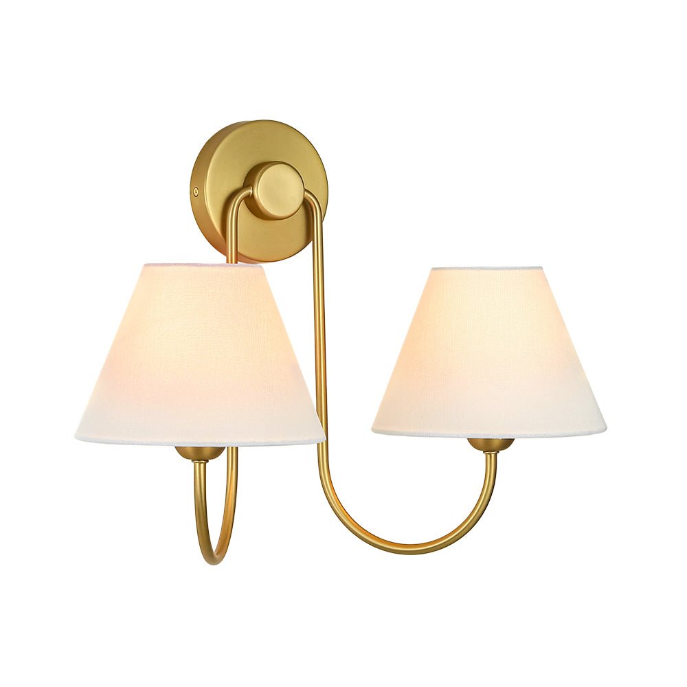 lightfixturesusa-french-2-light-white-linen-conical-vanity-wall-lamp-wall-sconce-brass-4531520