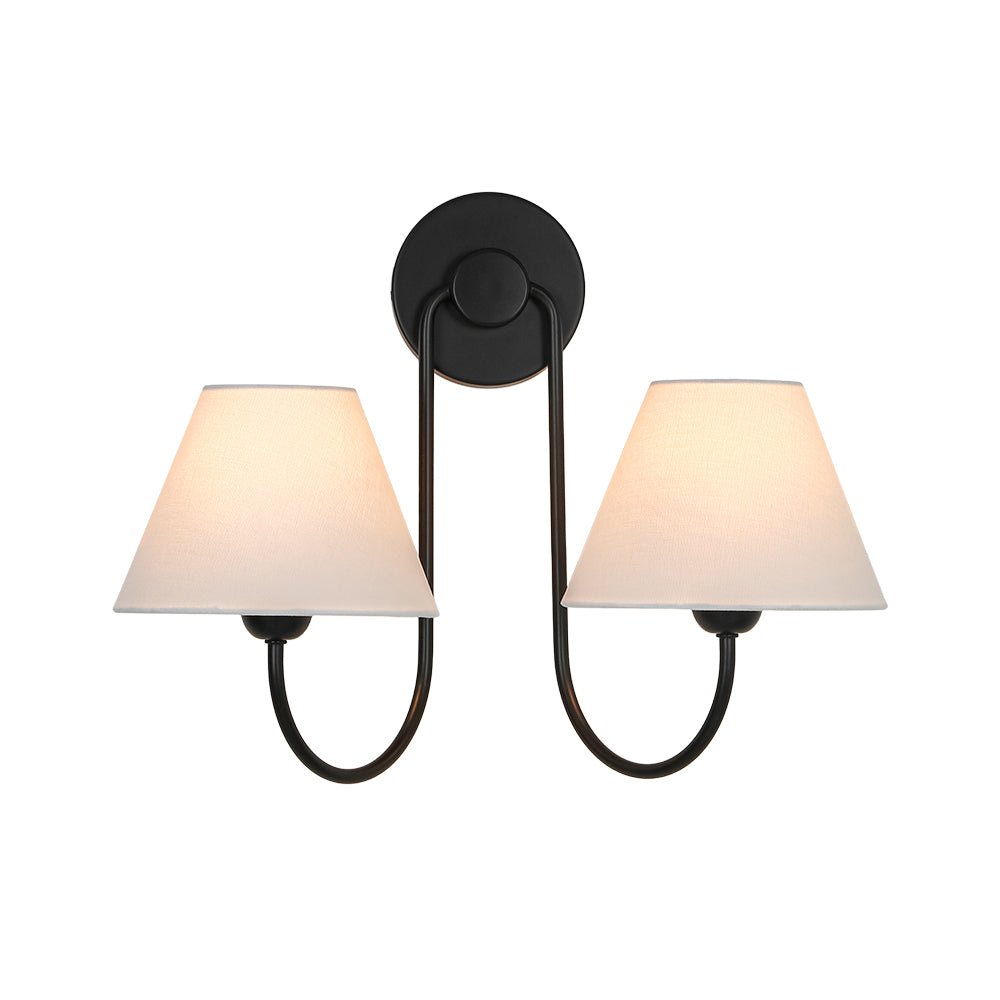 lightfixturesusa-french-2-light-white-linen-conical-vanity-wall-lamp-wall-sconce-brass-7883280