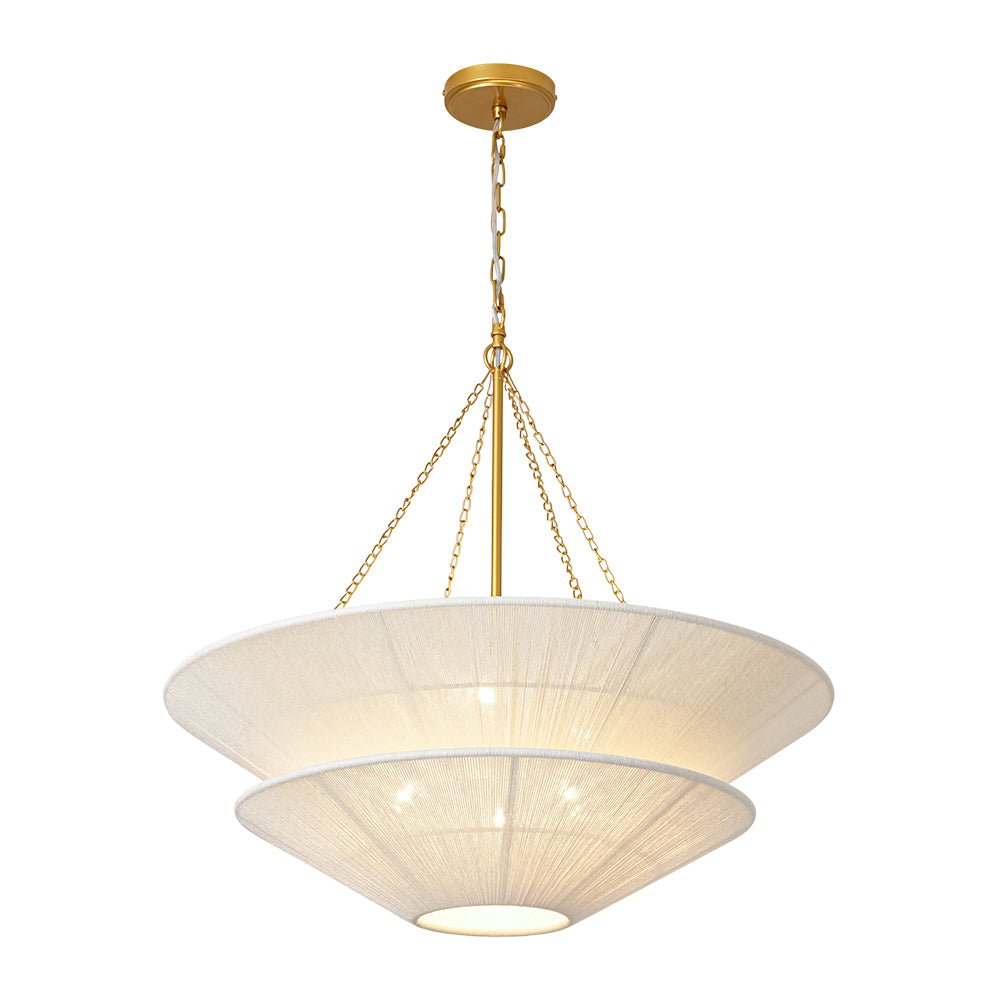 lightfixturesusa-french-2-tier-beige-woven-thread-cone-round-cage-chandelier-chandelier-30-in-3131340
