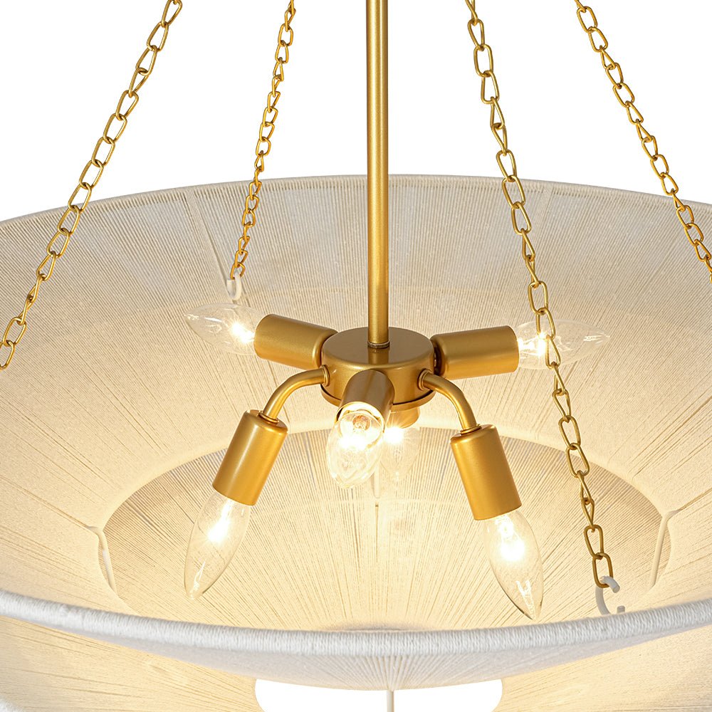 lightfixturesusa-french-2-tier-beige-woven-thread-cone-round-cage-chandelier-chandelier-30-in-5965117