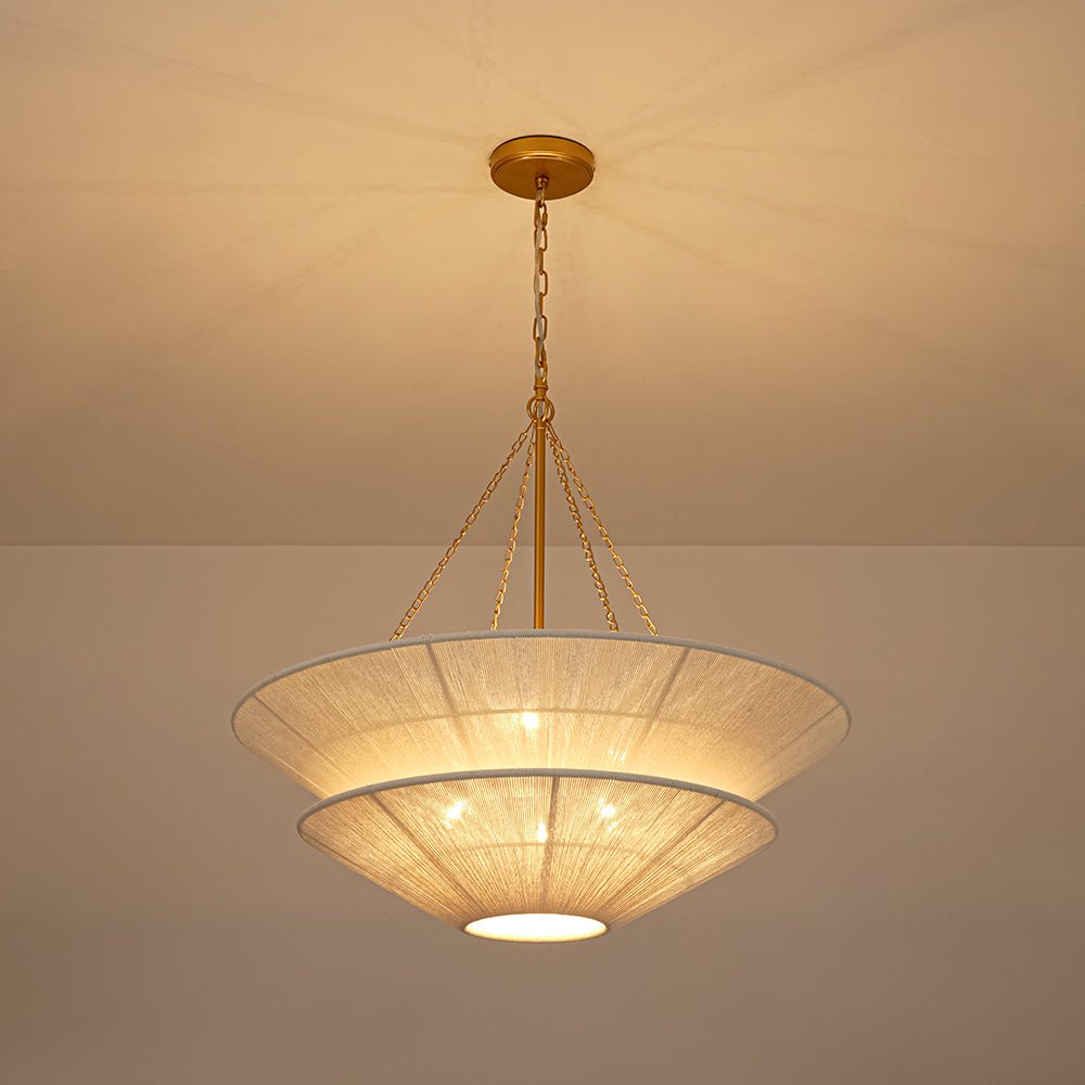 lightfixturesusa-french-2-tier-beige-woven-thread-cone-round-cage-chandelier-chandelier-30-in-6130883