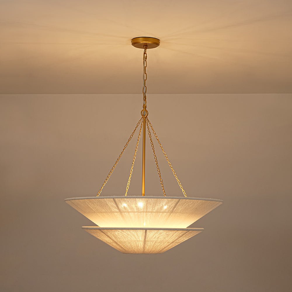 lightfixturesusa-french-2-tier-beige-woven-thread-cone-round-cage-chandelier-chandelier-30-in-7714358