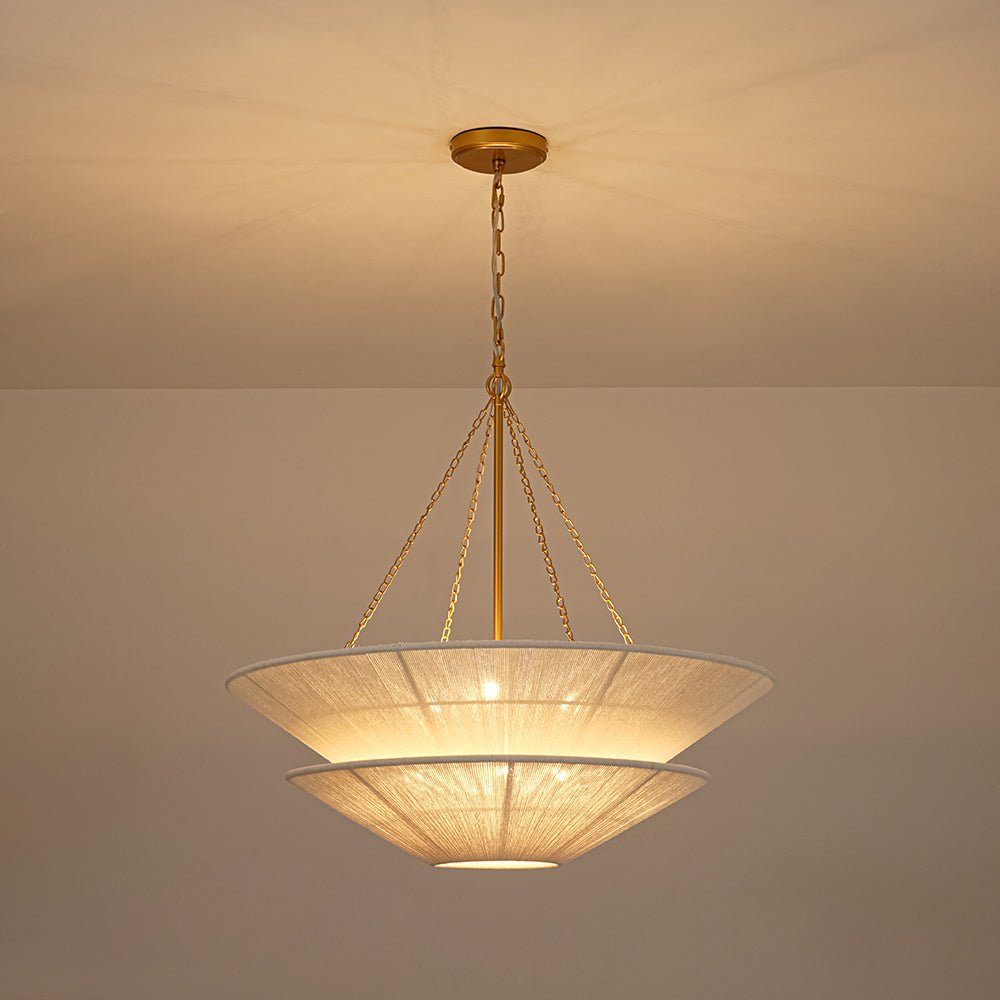 lightfixturesusa-french-2-tier-beige-woven-thread-cone-round-cage-chandelier-chandelier-30-in-8386190