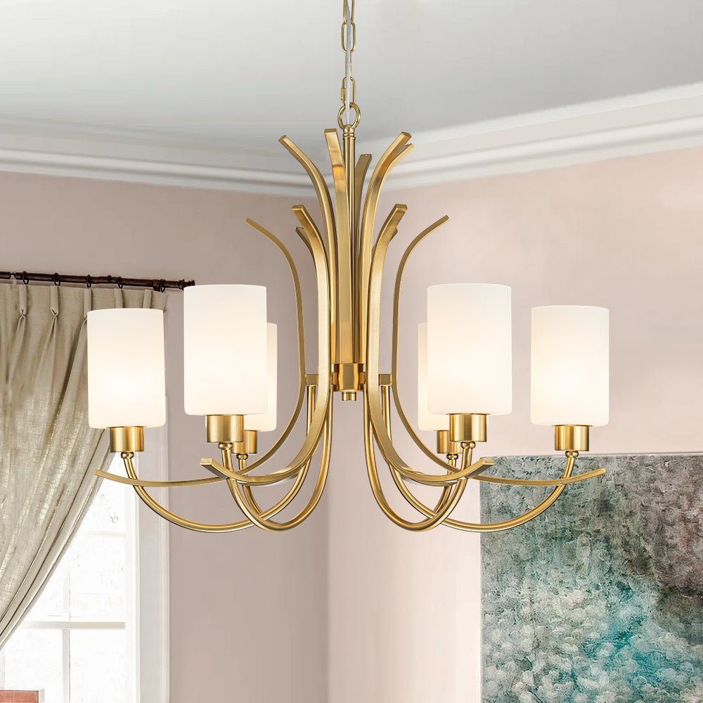 lightfixturesusa-french-6-light-frosted-glass-shade-scrolling-chandelier-chandelier-brass-575922 LightFixturesUSA-French 6-Light Frosted Glass Shade Scrolling Chandelier-Chandelier-Brass-