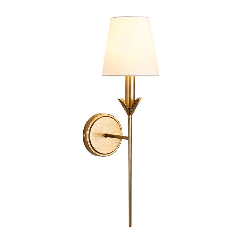 lightfixturesusa-french-country-1-light-fabric-conical-vanity-wall-sconce-wall-sconce-1-pack-4044632