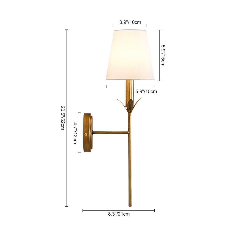 lightfixturesusa-french-country-1-light-fabric-conical-vanity-wall-sconce-wall-sconce-1-pack-5039067