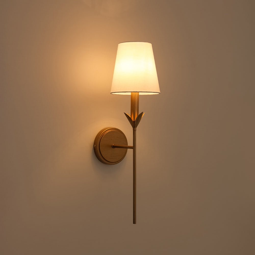 lightfixturesusa-french-country-1-light-fabric-conical-vanity-wall-sconce-wall-sconce-1-pack-5688634