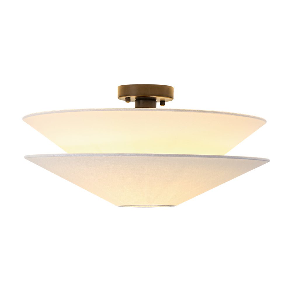 lightfixturesusa-french-country-2-tier-white-linen-conical-semi-flush-mount-ceiling-light-197-in-2207936
