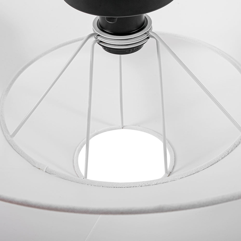 lightfixturesusa-french-country-2-tier-white-linen-conical-semi-flush-mount-ceiling-light-197-in-3506102