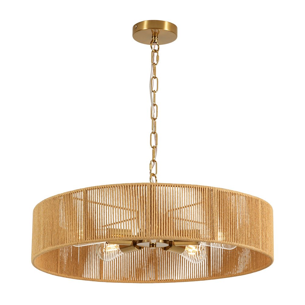 lightfixturesusa-french-country-brown-woven-rope-wide-drum-semi-flush-chandelier-chandelier-236-in-2246895