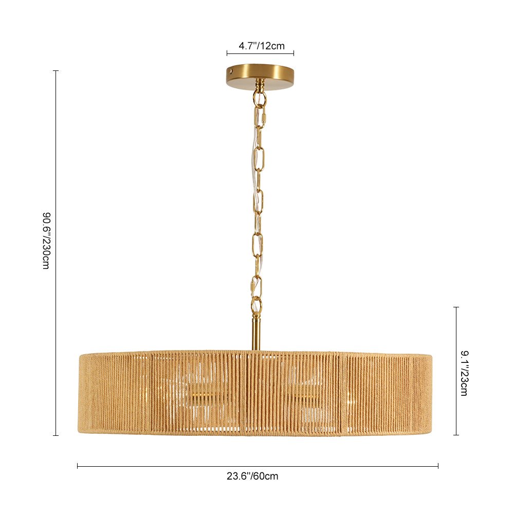 lightfixturesusa-french-country-brown-woven-rope-wide-drum-semi-flush-chandelier-chandelier-236-in-7987512