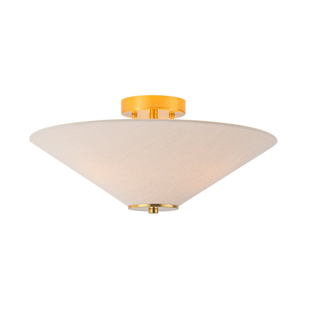 lightfixturesusa-french-country-ivory-linen-conical-cage-semi-flush-mount-ceiling-light-177-in-4111563