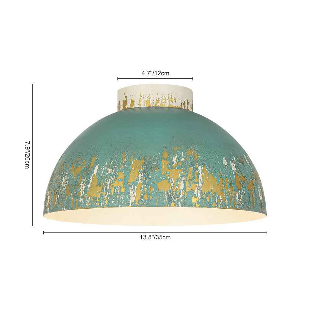 lightfixturesusa-french-country-weathered-gilded-patina-teal-dome-flush-mount-pendant-light-138-in-6341033