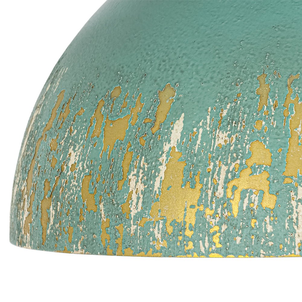 lightfixturesusa-french-country-weathered-gilded-patina-teal-dome-flush-mount-pendant-light-138-in-7562033